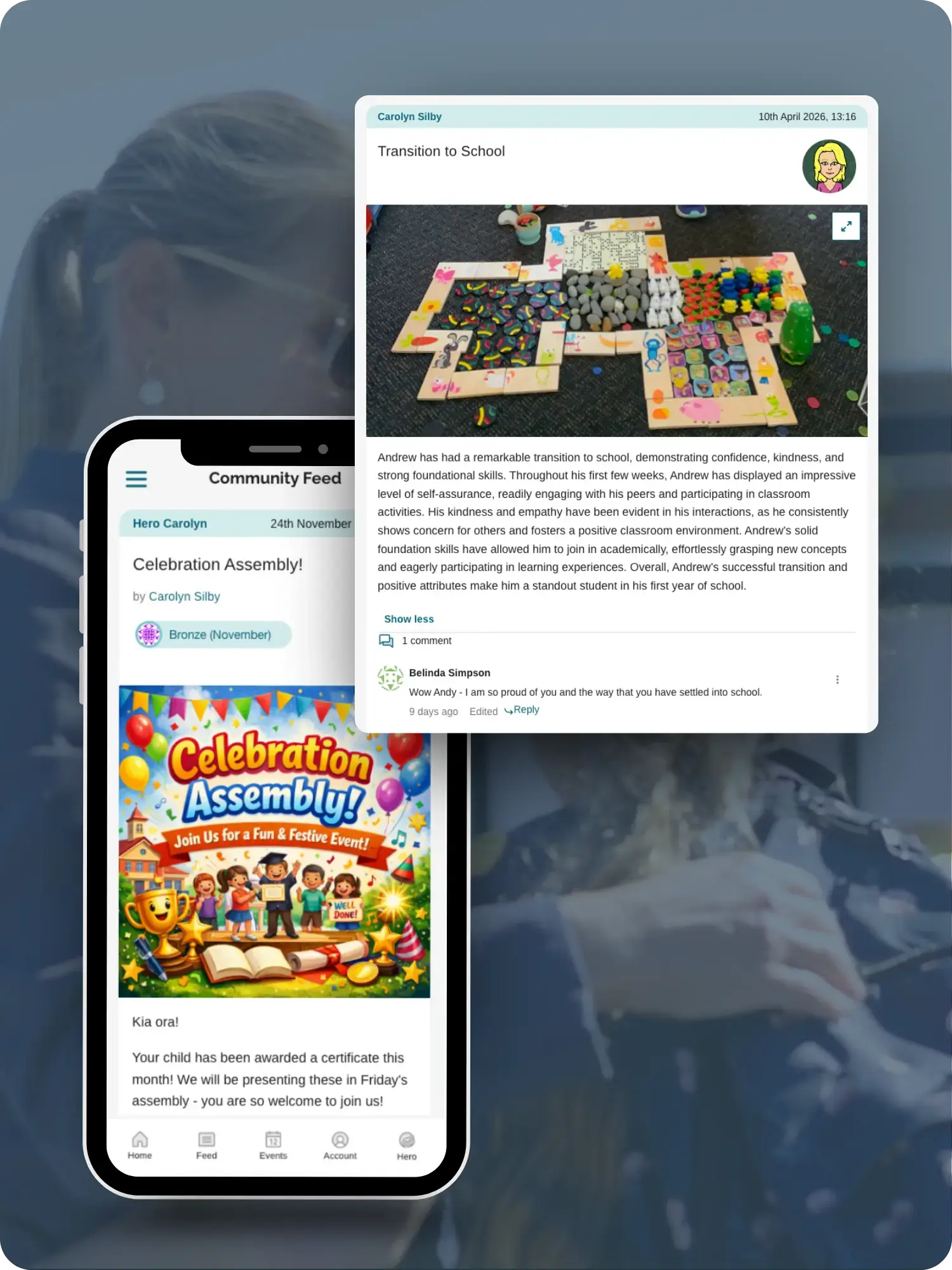 Hero AU Community for schools
