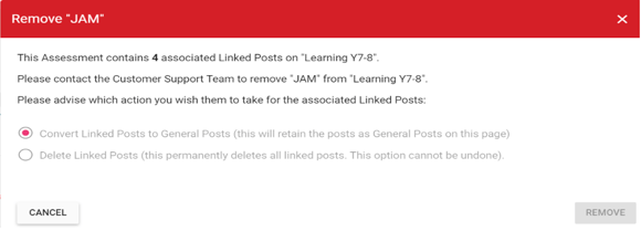 Understanding Linked Posts flame post