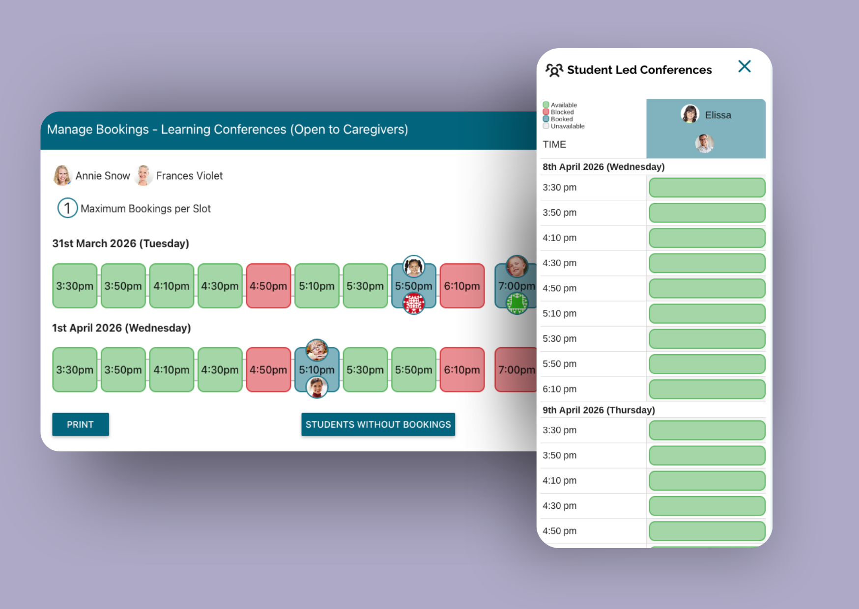 Website Interview -School Bookings - Tools